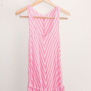 New York and Company – Sz. M – Pink Stripe Dress